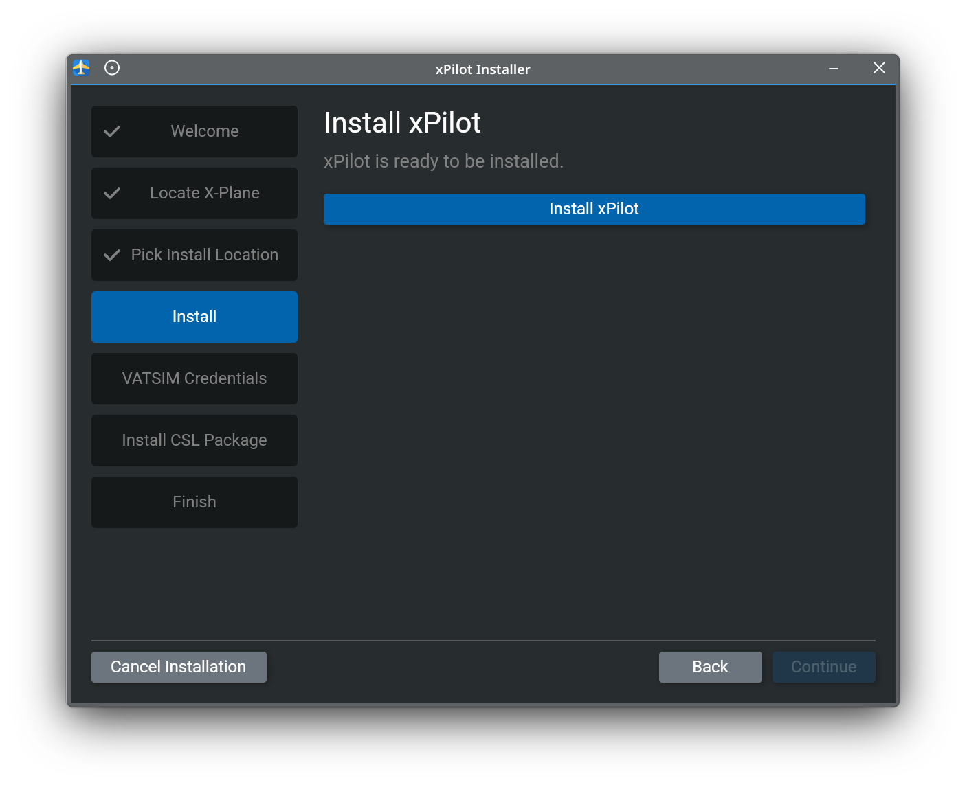 Install xPilot